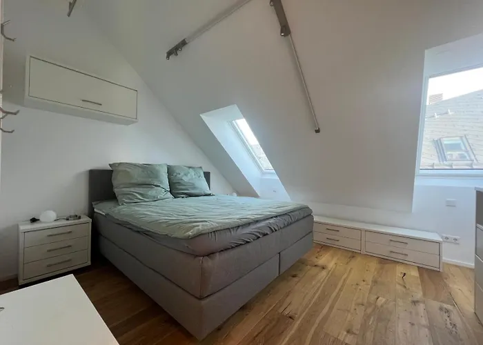 شقة Exklusiv Am Lech Ihre Premium-ferienwohnung اوغسبورغ